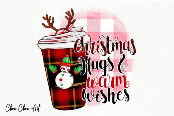 Christmas Hugs and Warm Wishes: Illustrations for Seasonal Branding