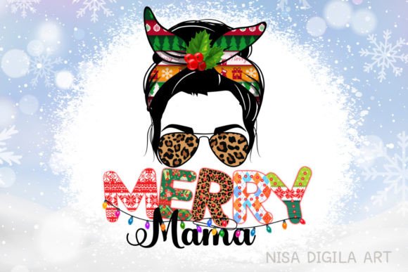 Christmas Merry Mama Sublimation: A Review for Illustrations