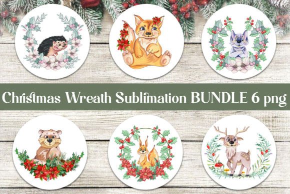 Cute Christmas Animals Clipart Png for Editorial Use