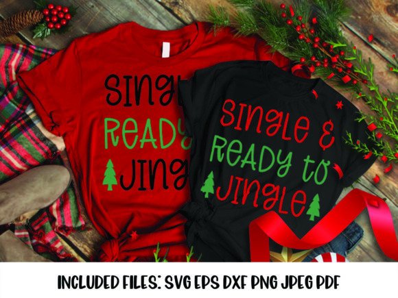 Single Ready to Jingle Christmas SVG for Festive Crafting