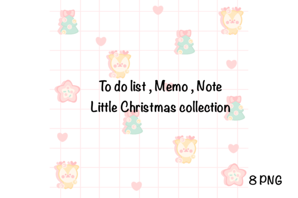 To Do List, Memo, Note Illustrations for Crafting and Handmade Projects